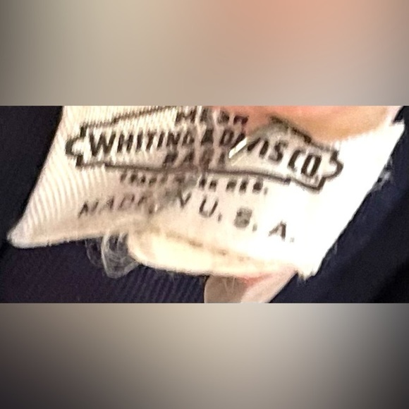 WHITING AND DAVIS CO VINTAGE PEARL HANDBAG WITH GOLDEN SNAP CLOSURE - Picture 9 of 10